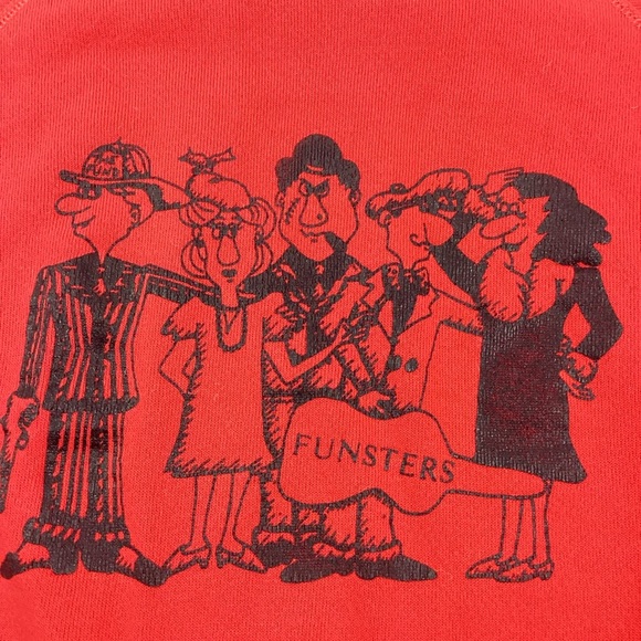 Vintage 80s The Funsters Raglan crewneck - Picture 2 of 4